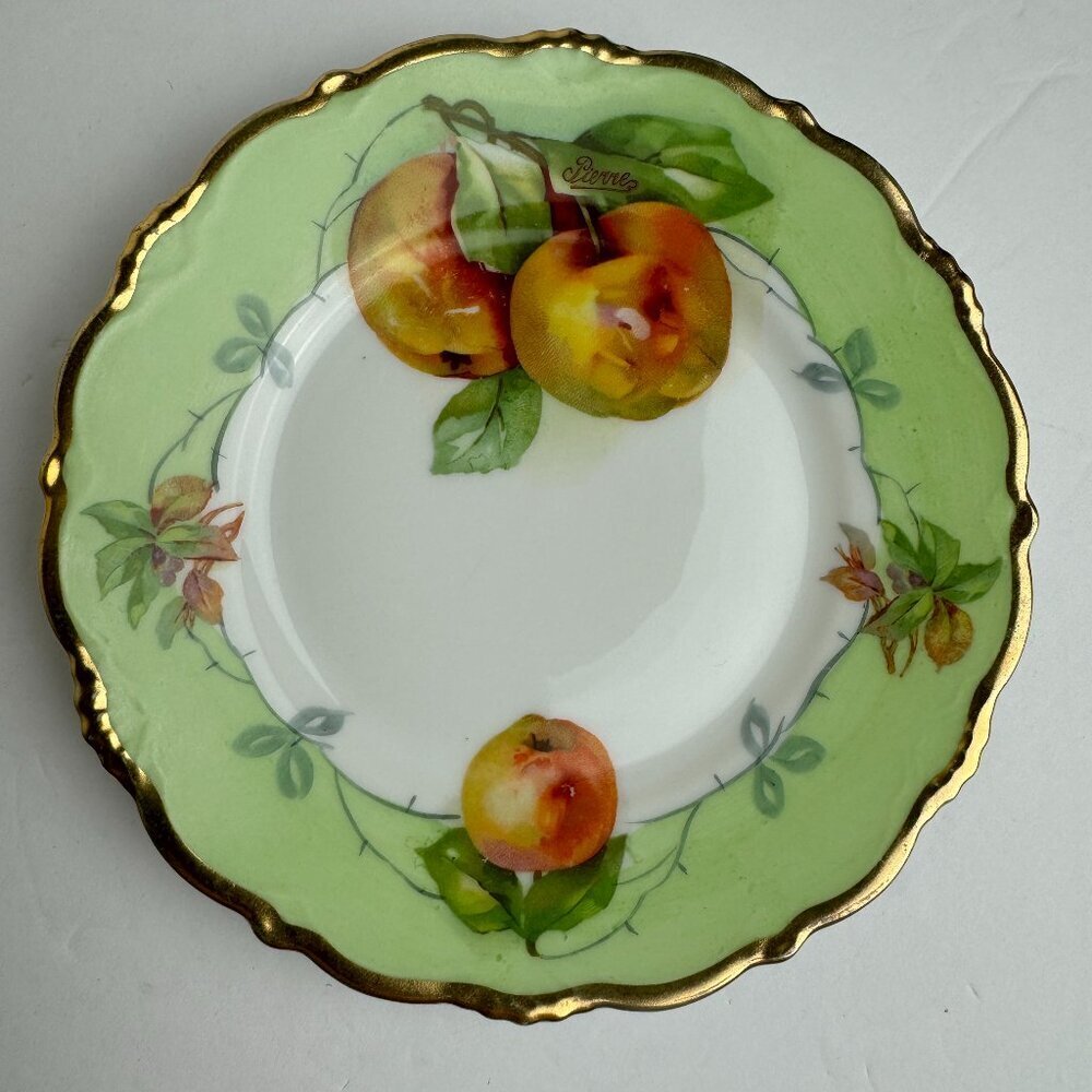 Vtg. Antique  P.S. Germany  Porcelain Plate  Hand Painted